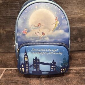 Loungefly Blue Peter Pan Backpack